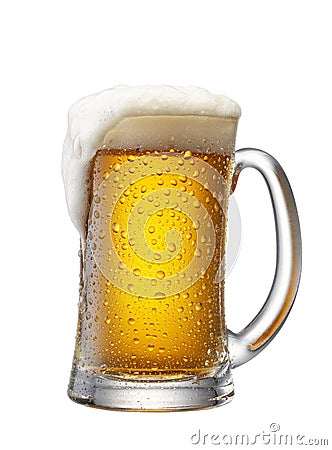 Mug of beer Stock Photo