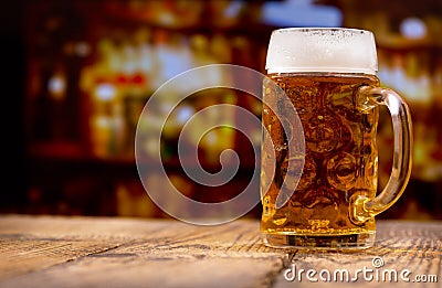 Mug of beer Stock Photo