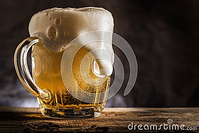 Mug of beer Stock Photo