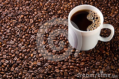 Mug of coffee Stock Photo