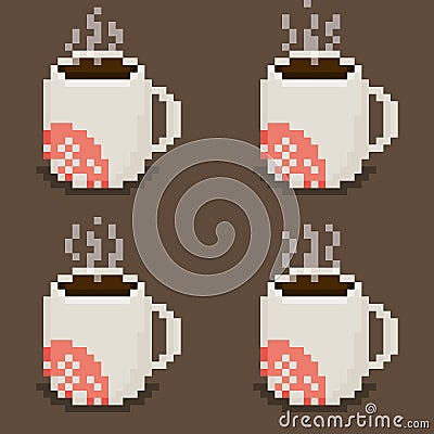 Mug Spritesheet Stock Photo