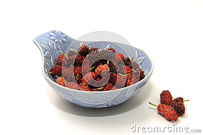 Mulberry fruit Stock Photo