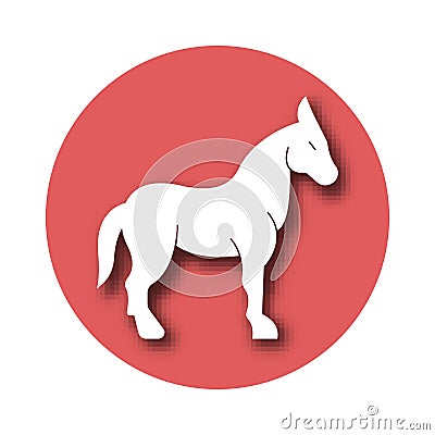 Mules Vector icon which can easily modify or edit Vector Illustration