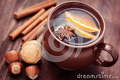 Mulled wine Stock Photo