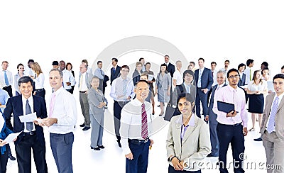 Mullti-ethnic group business person Concept Stock Photo