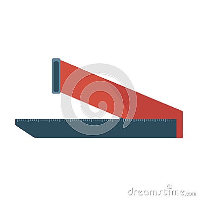 multi angle ruler Vector Illustration