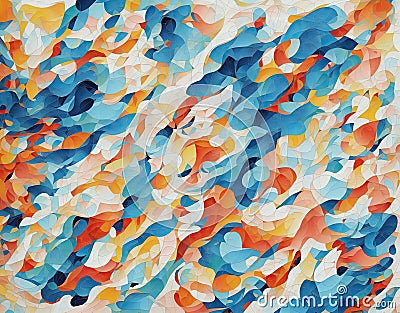 Multi-colored pattern. Stock Photo