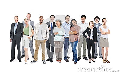 Multi-Ethnic Diverse Occupational People Community Concept Stock Photo