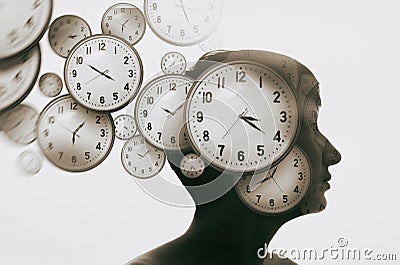 Time management and deadlines concept Stock Photo