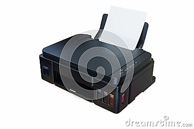 A multi function printer Stock Photo