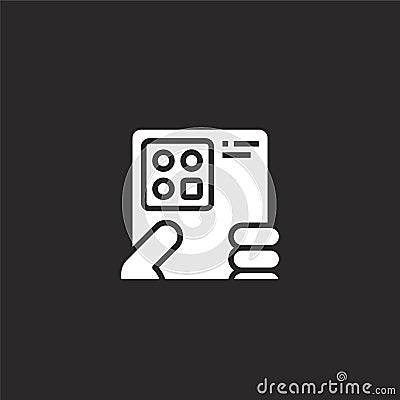 multi icon. Filled multi icon for website design and mobile, app development. multi icon from filled mobile technology collection Vector Illustration