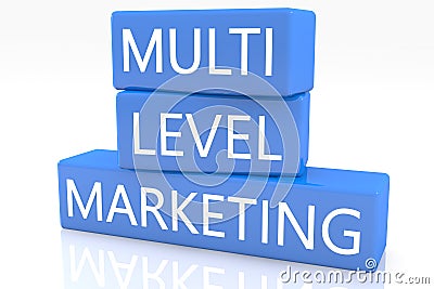 Multi Level Marketing Stock Photo