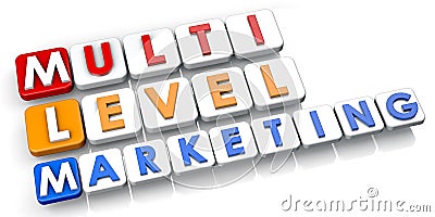 Multi Level Marketing Stock Photo