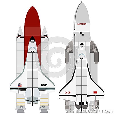 Multi-purpose aerospace system Vector Illustration