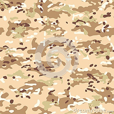 Multicam Camouflage seamless patterns Vector Illustration