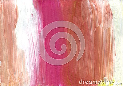 Multicolor acrylic paint texture abstract drawing funny art Stock Photo