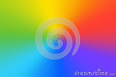 Multicolor background. Bright color texture. Rainbow gradient. Iridescent ombre. Background with metallic effect for design prints Cartoon Illustration