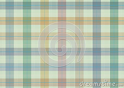 multicolor color plaid fabric seamless pattern Stock Photo