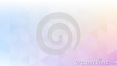 Multicolor gradient pastel background with translucent triangles. Subtle pattern Stock Photo