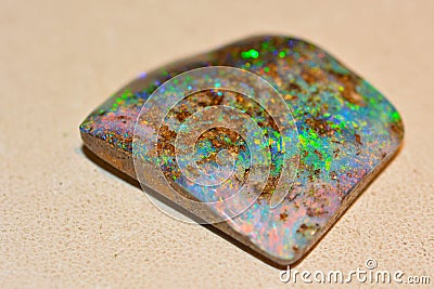 Multicolor opal Stock Photo