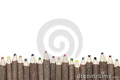 Multicolor Pencils 3 Stock Photo
