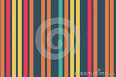 Multicolor Striped pattern vector vertical line. background vertical Vector Illustration