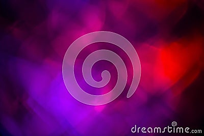 Multicolor valentines day party background with abstract hearts bokeh, love concept wallpaper Stock Photo