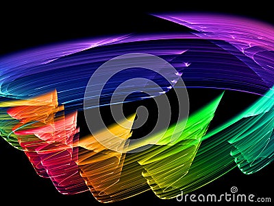 Multicolored abstract background Stock Photo