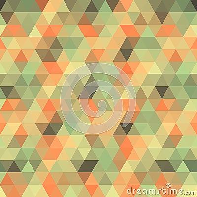 Multicolored angular wattled pattern background Stock Photo