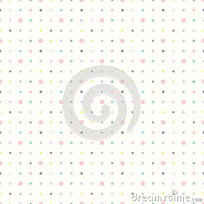 Multicolored dot background vector point Vector Illustration