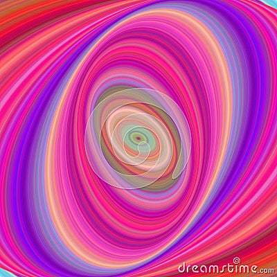 Multicolored elliptical digital art background Vector Illustration