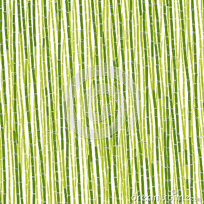 Multicolored green bamboo seamless pattern Stock Photo