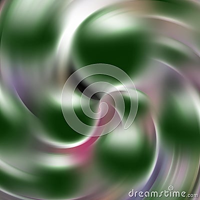 Multicolored green pink round forms background, abstract texture Stock Photo