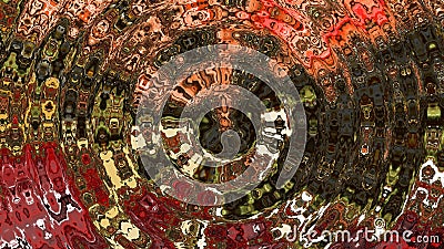 Multicolored grunge texture. Background color. Composition of different color patterns Stock Photo