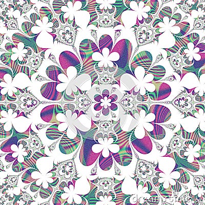 Multicolored Pattern Stock Photo