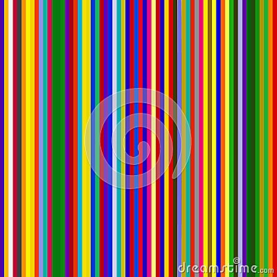 Multicolored stripes Vector Illustration