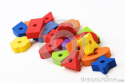 Multicolored toys 4 Stock Photo
