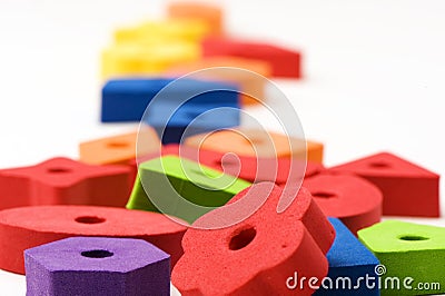 Multicolored toys 5 Stock Photo