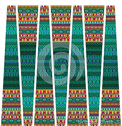 multicolour abstrac digital print and textile print kali design Stock Photo