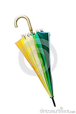 Multicoloured umbrella Stock Photo