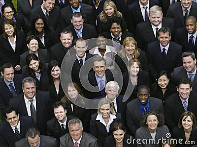 Multiethnic Business People Stock Photo