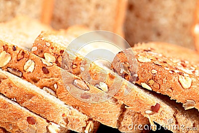 Multigrain bread Stock Photo