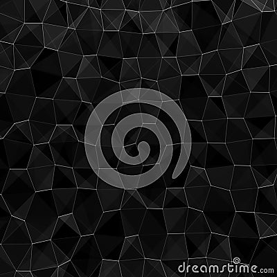 Multilayer sphere of honeycombs. Futuristic black hexagon background. Futuristic honeycomb concept. Pattern for wallpaper design. Stock Photo