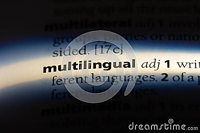 multilingual Stock Photo