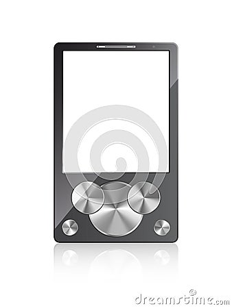 Multimedia device Vector Illustration