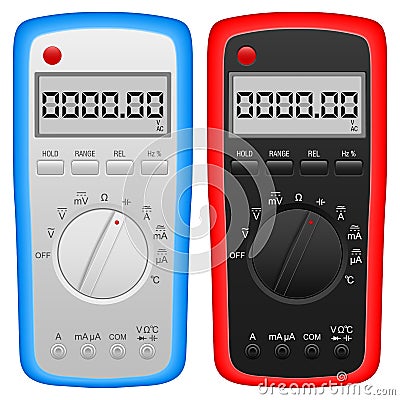 Multimeter Vector Illustration