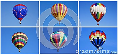 Multiple Balloons Stock Photo