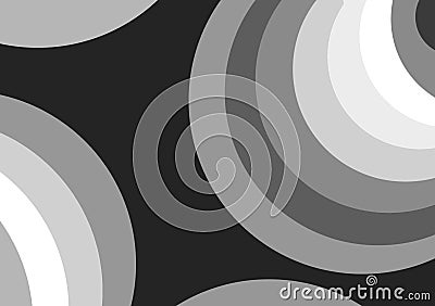 Multiple circular shapes background design for wallpaper Stock Photo