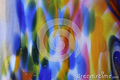 Multiple Color Abstract Background With Different Lines And Patterns. Stock Photo