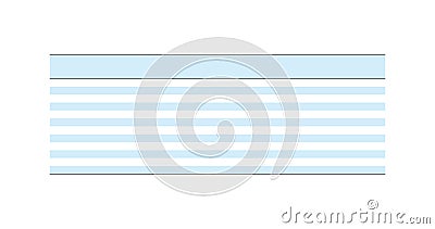 Multipurpose table layout template empty clean version. Vector illustration isolated on white background Cartoon Illustration